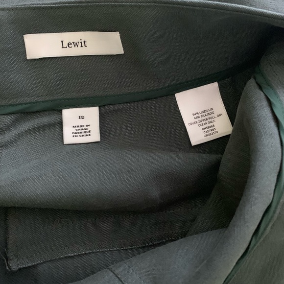 Lewit Sizes Of 10 Or 12 LW383379 Wide Leg Pants - Picture 5 of 6